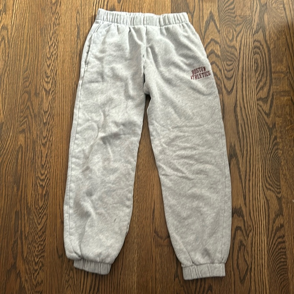 BRANDY MELVILLE grey sweats Boston Athletics